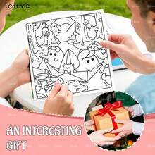 (120g Upgraded Thicker Paper, Pearl Paper Cover, 2025 New Design, 24 Pages, Single-Sided Printing) 1 Coloring Book, Merry Christmas, Beautiful Patterns, Clear Lines, Suitable As Halloween, Christmas, New Year, Birthday Party Gifts, A Great Way To Relax.