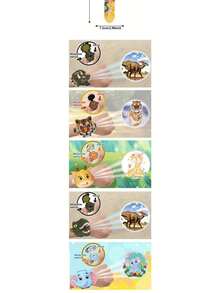 1 件儿童恐龙投影手表儿童电子手表翻盖手表可调节数字屏幕 3D 卡通动物 24 种投影图案男孩女孩生日礼物益智玩具儿童节礼物（部分零件随机发送）,男孩玩具,男孩玩具,儿童玩具,儿童>玩具,儿童礼物,电子玩具