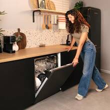 Cecotec Bolero Aguazero 6110 Full-BI 60cm Built-In Dishwasher. 1850W, 12 Place Settings, 7 Programs, Half Load Function - Multicolor - View 6