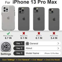 TELOPEN Được thiết kế từ tính cho ốp lưng dòng iPhone, ốp lưng điện thoại chống sốc siêu bền, chống rơi, ốp lưng bảo vệ trong suốt ba lớp tương thích với dòng iPhone Quà tặng cho gia đình, bạn bè, trẻ em, sinh nhật, mùa xuân, ngày lễ, bạn trai, bạn gái, ngày lễ tình nhân - Xám - Xem 40