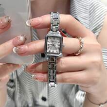 Reloj de mujer elegante y de moda con superficie de concha, regalo para ella