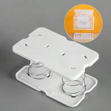 1pc/3pcs Paper Towel Box Spring Holder, Automatic Pop-Up Spring Paper Towel Box Stand, Bathroom Accessories - Multicolor - View 1