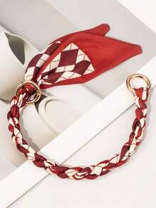 1pc Alloy Chain Scarf/Phone/Bag Strap - Pastel - View 7