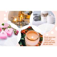 200/500pcs High Temperature Resistant Candle Wicks: Strong Adhesive, Double-Sided Design, Easy To Use, Suitable For And Clean DIY Candle Making Double-Sided Tape - Multicolor - View 9