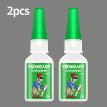 1/2 piezas de Súper Pegamento/Adhesivo Instantáneo para Arte de Uñas, con Capacidad de Unión Fuerte. Se puede usar para unir plástico, metal, hierro, cerámica, vidrio, acrílico, madera; Adhesivo Fuerte/Pegamento de Secado Rápido Multiusos para Artesanías de Vidrio de Alta Temperatura, Reparación de Zapatos, etc.