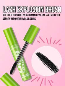 MISSLYN-LASH Explosive Volume Mascara, Volumizing, Lengthening, Curling, Multiplying, Layerable Formula, Black, Dramatically Thickens Lashes, Creates Natural To Bold Looks, Lengthens & Volumizes, Fan-Shaped Lashes, Creamy Texture, Volumizing, Lengthening, Curling, Multiplying, Infinitely Lengthening, Long-Lasting & Smudge-Proof, Layerable Application, Easy Removal - #1 Black - 查看 5