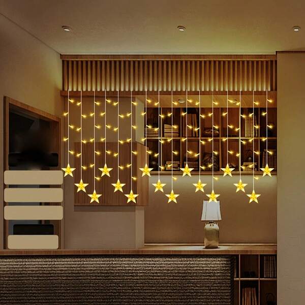 1 Stück 160 LED USB betriebene Fairy Lichterkette, 3,5m, 8 Modi - ideal für Cafés, Schlafzimmer, Partys, Geburtstage, Innenraumdekoration - gemütliche Atmosphäre (keine Batterien erforderlich), großartig als Weihnachtsgeschenk, Büro, Schlafzimmer, Hotel, Restaurant Dekoration