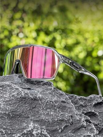  occhiali sportivi fotocromatici SCVCN, occhiali da bicicletta per esterni, occhiali unisex