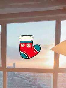 Naklejki ścienne DIY Przebij się przez ścianę Naklejki winylowe Naklejki ścienne Święty Mikołaj Zdejmowana dekoracja domu na imprezę Materiały dekoracyjne, Naklejki, Naklejka ścienna, Naklejka winylowa do dekoracji domu, Wiosenne elementy dekoracyjne Odśwież swój dom, Naklejki dekoracyjne Rama