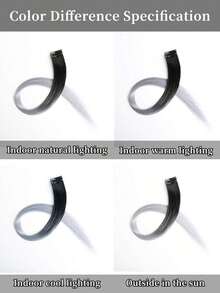 5 PCS Burgundy Colored Clip In Hair Extensions 20 Inch Long Straight Hairpieces Clip In Synthetic, Halloween Cosplay Dress Up Fashion Party Christmas New Year Gift For Women Christmas New Year Carnival Music Festival Use(Burgundy) - 多色 3 - 查看 9