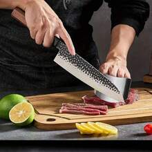 Cutting Food Finger Protectors Chopper Vegetable Cutter 1/0.8 Pack Protectors When Cutting, Slicing, Dicing, Chopping Vegatables, Kitchen Tool Knife Shields Guards Avoid Hurting