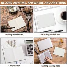 20pcs, 5pcs Small Size Kraft Paper Pocket Notebooks, Ideal For Travel, School And Office, Blank/Lined Pages, Diary/Memo Pad, Brown Cover, Back To School Supplies