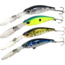 TACTICAL FISHING Kit de 4 curricánes con sonajas internas.Señuelos de Pesca con anzuelos inoxidables. - 1 - Ver 1