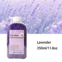 Pérolas Desodorizantes para Areia de Gato - Controle de Odor de Longa Duração para Caixas de Areia, Fragrância Fresca para o Lar (Frasco de 350ml, Múltiplas Fragrâncias Disponíveis) - Multicolorido - Visão 13