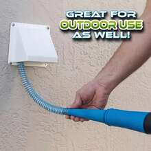 1PC,  Deep Clean Your Dryer Vents And Reduce Fire Risk With This 1pc Dryer Vent Cleaner Accessory(Home Improvement Essential)! - Blue - View 7