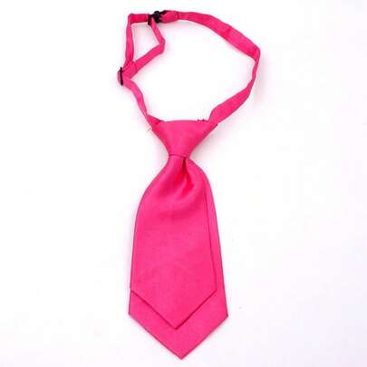 20Cm Dress Small Tie Solid Color Double Anti-Silk Short Children Women's School Uniform Tie Bow Tie