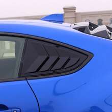 2PCS Gloss Black Side Window Louvers Compatible With Subaru BRZ & Toyotas' GR86 2022-2026 ABS Plastic Sun Shade Cover Auto Upgrade Car Accessories - 亮黑色 - 查看 5