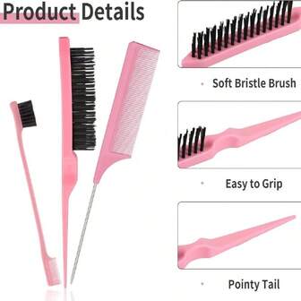 3件套梳子套装，包括梳齿梳、三齿梳、尖尾梳、边缘梳、编发工具、环形梳、发刷、发刷、边缘梳、梳发、梳发、解结梳、球形梳、迷你发刷、发刷套装、木梳、发刷、发刷、梳子、理发师、美发工具、美发产品、美发配件、梳齿梳、护发、梳子、理发师配件、梳发、卷发梳、旅行、美发用品、解结梳、球形梳、迷你发刷、美发配件、卷发产品、美发设备、配件、圣诞节、理发师配件、美发配件、美发、木梳、旅行必备、旅行必备、发型、美发、发刷、梳齿梳、造型梳、卷发梳、边缘梳、头发梳子、发刷、发刷套装、梳子、卷发梳、解结梳、女士发刷、头发、旅行、美发产品、美发工具、美发用品、理发师、理发师配件、理发店、美发设备