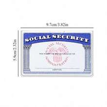 10 Pack Card Protector Social Security, Medicare, Credit & Driver's License Sleeve