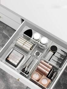 Organizer na kosmetyki do szuflady 4/5/6/7 szt., organizer na szminki i perfumy, organizer do pielęgnacji skóry do komody, składany organizer na biurko, wielofunkcyjna szafka z lustrem łazienkowym, organizer na kosmetyki, organizer na artykuły biurowe, pudełko do sortowania przyborów kuchennych, dekoracja domu, dekoracja domu, dekoracja sypialni, dekoracja świąteczna, świąteczne pudełko na prezent, pudełko na prezent walentynkowy, prezenty świąteczne i noworoczne