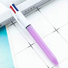 1支装 - 200支装 定制四色圆珠笔，多色笔，四合一按动式四色圆珠笔，适用于办公、学校用品、学生、礼品、派对赠品、办公室装饰 - 彩色 - 查看 47