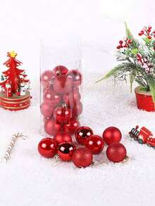 Adornos de bolas de Navidad para decoración del hogar y fiestas