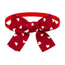 1PC Red Bow Tie Pet Tie, Creative Grid Ripple Dot Stripe Design Elements, Suitable For New Year And Christmas, Decorative Accessories For Small Dogs And Cats - Multicolor - View 17