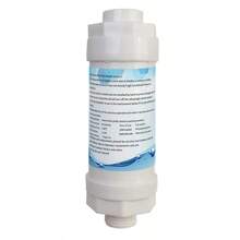 1 pieza Filtro de grifo de cocina/baño blanco, elimina metales pesados e impurezas