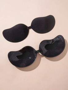 Plasturi autoadezivi push-up pentru piept cu cupă clasică Mango (negri) (pereche) - Negru - Vizualizare 1