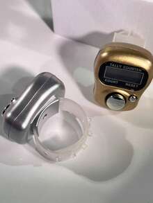金属指环计数器，电子计数器，迷你便携式指环计数器，冥想、斋月活动用指环计数器，小礼物 - 彩色 - 查看 3