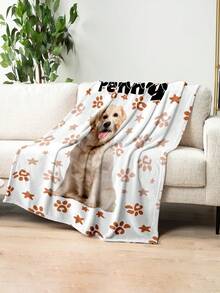 1 pătură foto personalizată pentru pat, canapea multifuncțională pentru sufragerie, plajă, camping, animale de companie, pătură de lenjerie de pat personalizată pentru familie/animal de companie/cuplu, cadouri de Crăciun personalizate, cadou pentru familie, cadouri de ziua de naștere, cadou pentru prieten, cadou pentru ea