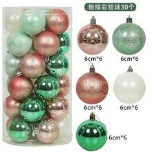 Christmas Ball Ornaments, Assorted Metallic, Glitter & Colored Christmas Tree Hanging Decorations, Suitable For Malls, Bars, Ceiling Decor, Christmas Decoration, Holiday Atmosphere Home Decor Christmas Decorations Room Decor Winter