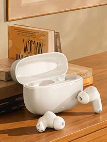 Wireless Earphones, Bluetooth Headphones, Wireless Headsets, Earbuds – Touch Control, Stereo Noise Reduction, HD Sound, Long Battery Life, Clear Calls With Mic – Ideal For Music, Gym, Travel, Commuting, Holiday Gift – Available In Elegant White & Classic Black – Compatible With All Smart Devices