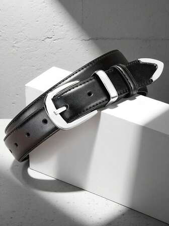 1 st. dambälte med tunt och elegant mode, nålspänne i legeringsspänne, högkvalitativt Y2K-bälte, modebälte, enkel design, lämplig för dagligt bruk, resor, middagar, casual, affärer, flickvän, fru, mamma, kvinnor, present, vardagskläder, mode