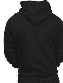 Cold Weather Sweatshirt  Cotton Jacket Coat Men's Women's Fans Football Team General Gremio - 黑色 - 查看 6