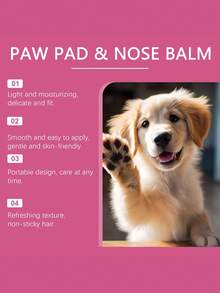 Bálsamo para las patas de perro - Protege las patas de la fricción, el frío y los pavimentos calientes. Es una cera para las patas adecuada para patas y narices secas, un humectante para las patas caninas para patas agrietadas, una crema para las patas adecuada tanto para gatos como para perros, y un producto de protección para las patas.