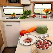 1 pieza/2 piezas, Máquina de albóndigas de acero inoxidable - Prensadora de albóndigas para el hogar rápida y fácil, herramienta de cocina duradera - Multicolor - Ver 9