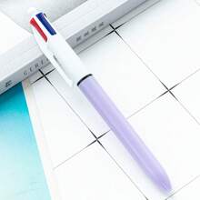 1支装 - 200支装 定制四色圆珠笔，多色笔，四合一按动式四色圆珠笔，适用于办公、学校用品、学生、礼品、派对赠品、办公室装饰 - 彩色 - 查看 33
