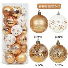 Christmas Ball Ornaments, Assorted Metallic, Glitter & Colored Christmas Tree Hanging Decorations, Suitable For Malls, Bars, Ceiling Decor, Christmas Decoration, Holiday Atmosphere Home Decor Christmas Decorations Room Decor Winter