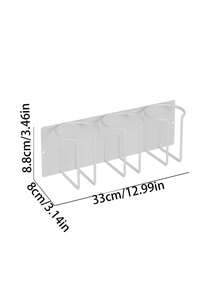 1pc New Modular Tumbler Holder, Water Bottle Storage Rack With Hook