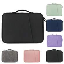 DANYCASE 9-13 Inch Tablet Sleeve Bag, Provides Storage And Protection, Built-In Inner Liner, Large Capacity Laptop Bag, Laptop Protective Case, Waterproof Portable Laptop Bag For Travel, Men's Laptop Bag - Multicolor - View 5