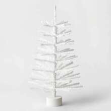 24 Unlit Tinsel Artificial Tree - Wondershop™ - Bạc - Xem 6