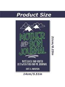 1 PIEZA Diario de madre e hijo - Guiado para niños adolescentes, diario interactivo de ida y vuelta, libro esencial para la conexión y el vínculo entre madre e hijo