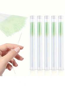 60 szt. drucików do czyszczenia uszu, zestaw do czyszczenia uszu z płynem ziołowym, żyłka do czyszczenia uszu, zestaw narzędzi do pielęgnacji uszu z nicią dentystyczną, jednorazowe narzędzie do czyszczenia uszu, narzędzie do czyszczenia uszu z woskowiny do domu, salon, sypialnia, łazienka, wystrój domu, akcesoria podróżne, wesele, impreza, urodziny, prezenty dla mężczyzn, mama, tata, przyjaciele, Nowy Rok, akcesoria, zabawny prezent (fioletowy), szkoła, powrót do szkoły, podróże, niezbędne rzeczy w podróży, niezbędne rzeczy w domu, środek do czyszczenia uszu