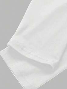 Women's Long Sleeve-Shirt, Casual Pattern Long Sleeve Shirt, Suitable Daily/Casual/Outing/Party/Multifunctional Wear. Women's Comfortable Top, Women's Loose Fit-Shirt, Women's-Shirt, Women's White Top Fashionable Women's Clothing - trắng - Xem 5