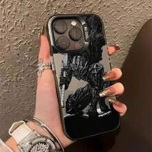 Custodia S, S per anime giapponese Guts Griffith, compatibile con Apple 16e, 16, 14, 15, 13, 11 Pro Max, 15 Plus, 12, 13 Mini, 16e, custodia antiurto - CYQBL02 - Visualizzare 5