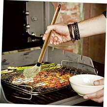 UPKOCH Cepillo para Salsa de Barbacoa Utensilios de Cocina para Asar Durable y Práctico para y Untar Salsas Cepillo para Basting y Barbacoa - 1 - Ver 7