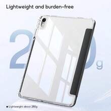 Funda TBTIC de acrílico transparente para Hua Wei MatePad 11.5S de 11.5 pulgadas de 2023 con ranura para lápiz y bolígrafo, cubierta protectora para niños