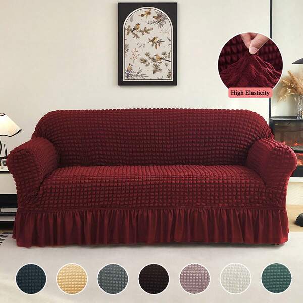 1 Piece  Sofa Cover Elastic Living Room Sofa Cover Pet Anti-Dirty Universal Sofa Protector Home Decoration Sofa Cushion Cover