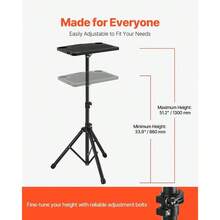 Cycling Desk, Adjustable Bike Trainer Treadmill Desk With Support, Non - Slip Multi - Slot Bike Trainer Fitness Desk With Handle Bar, Fit Home Office Exercise